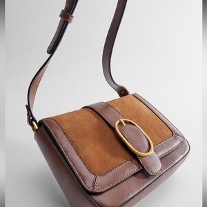 Mango Buckle cross-body bag
